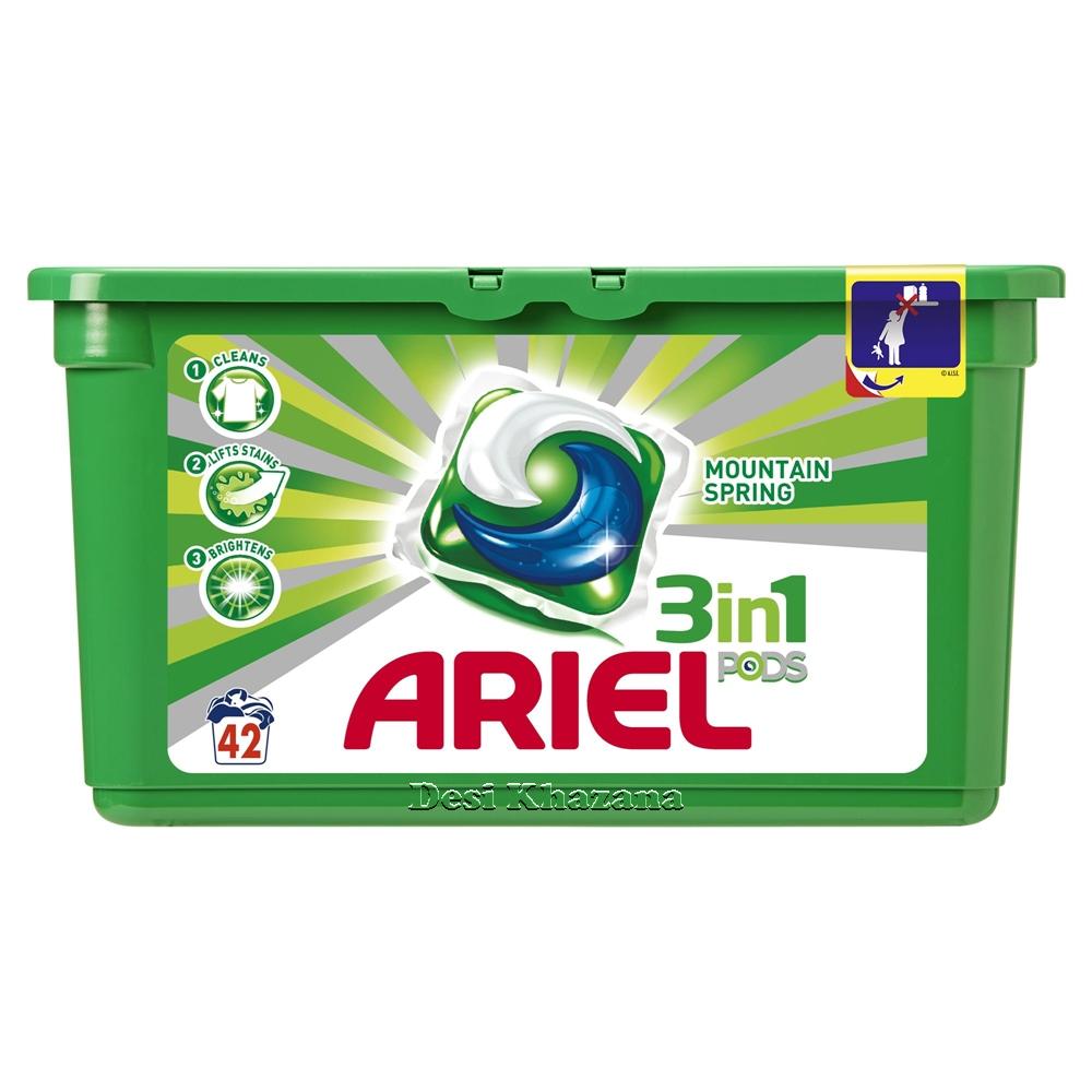 Ariel 3 In 1 Pods Regular 42 - Desi Khazana