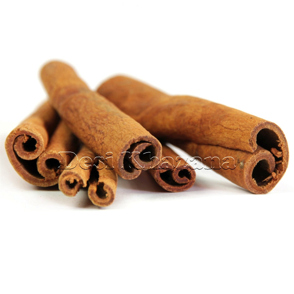 Desi Khazana Cinnamon Sticks Curl (Dalchini) 250 gm - Desi Khazana