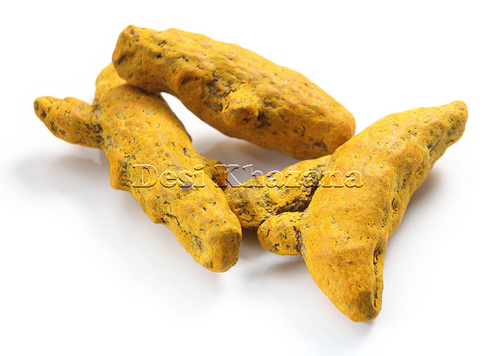 Desi Khazana Dried Whole Turmeric (Haldi) - Desi Khazana