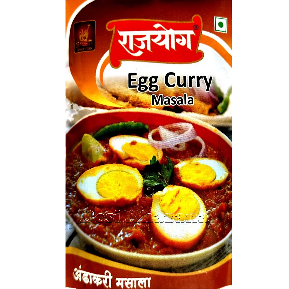 Rajyog Egg Curry Masala - Desi Khazana