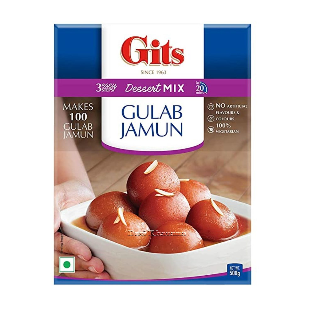 Gits Gulab Jamun Mix 500 gm - Desi Khazana