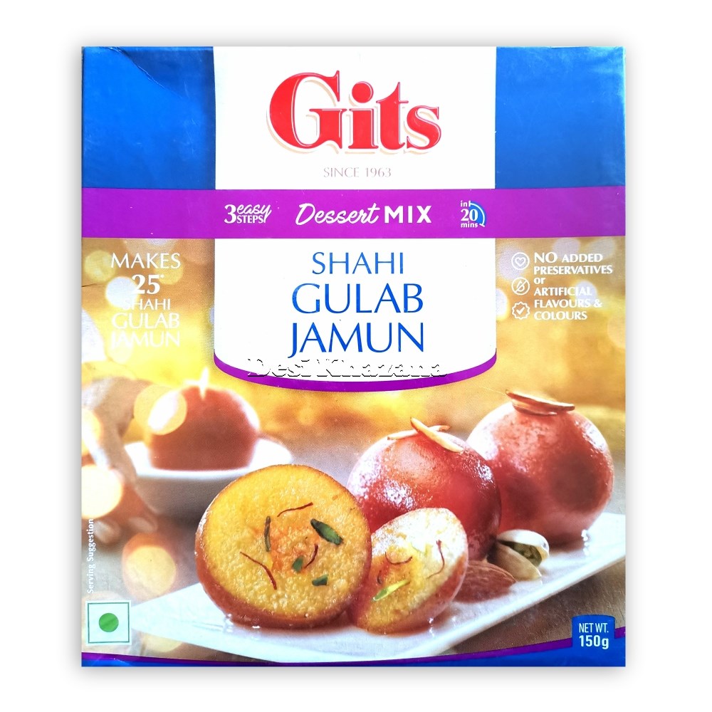 Gits Shahi Gulab Jamun Mix - Desi Khazana