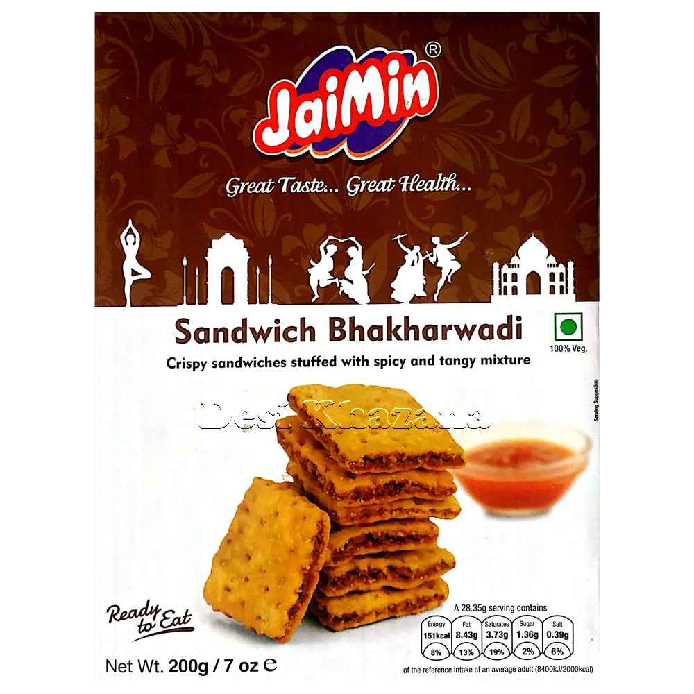 Sandwich Bhakharwadi (Jaimin) - Desi Khazana