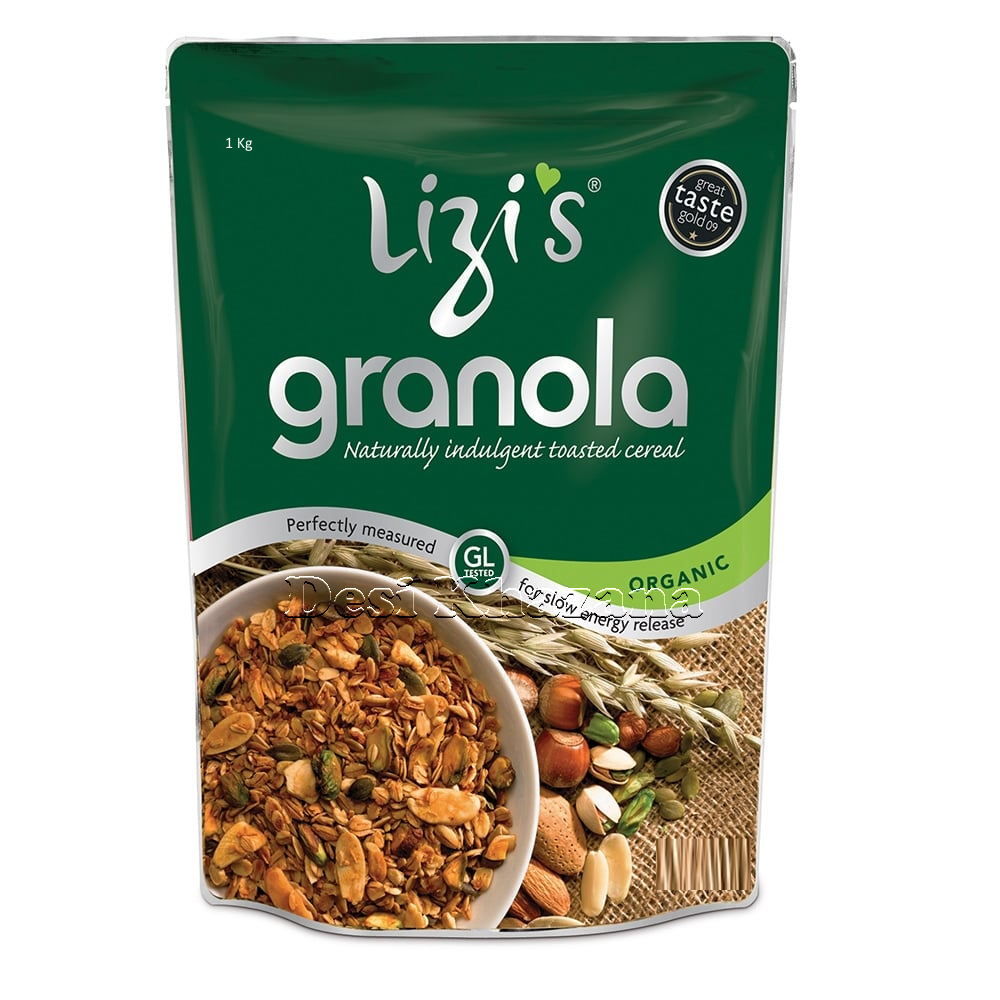 Lizi's Organic Granola 1 Kg - Desi Khazana