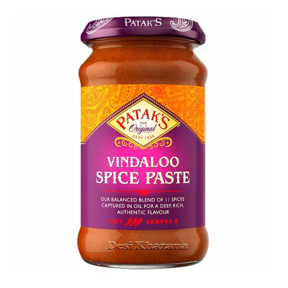 Patak's Vindaloo Spice Paste - Desi Khazana