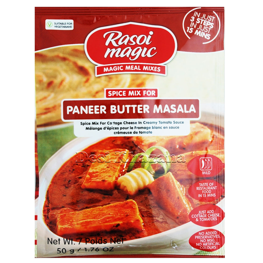 Rasoi Magic Paneer Butter Masala Spice Mix - Desi Khazana