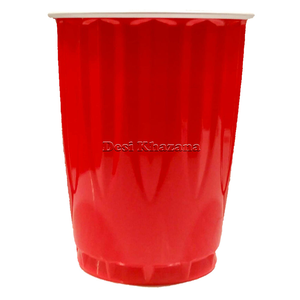 Red Plastic Cups - Desi Khazana