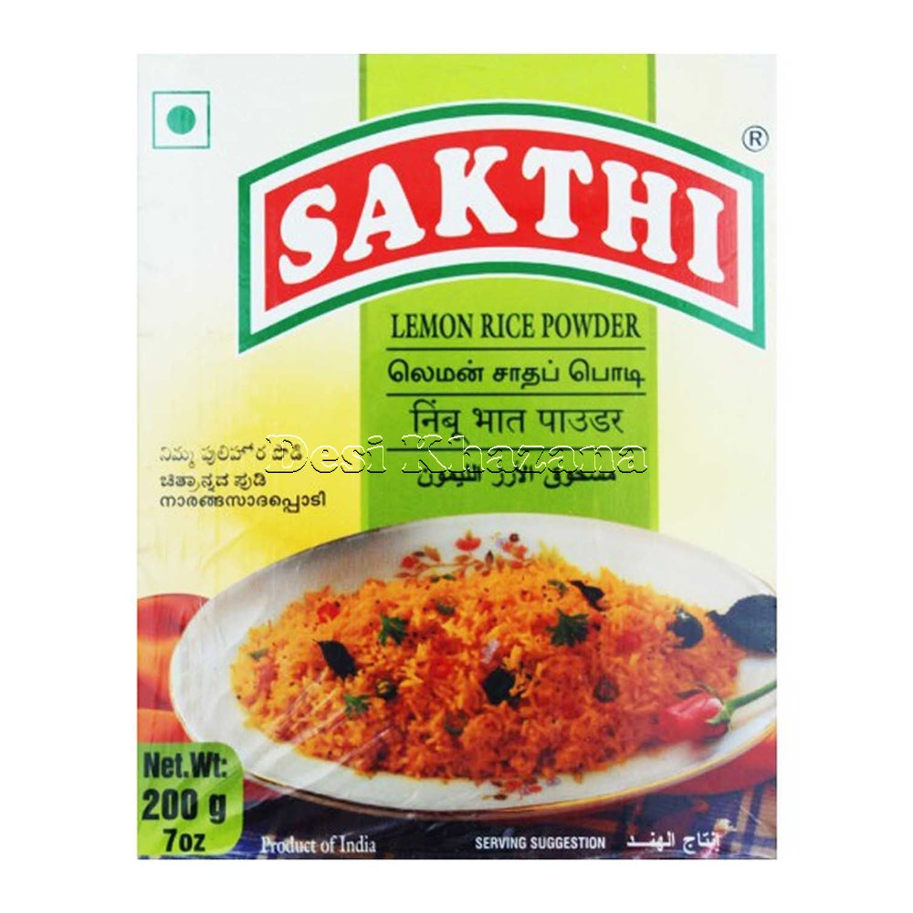 Sakthi Lemon Rice Powder - Desi Khazana
