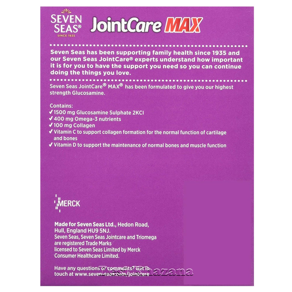 Seven Seas JointCare Max Duo Pack - Desi Khazana