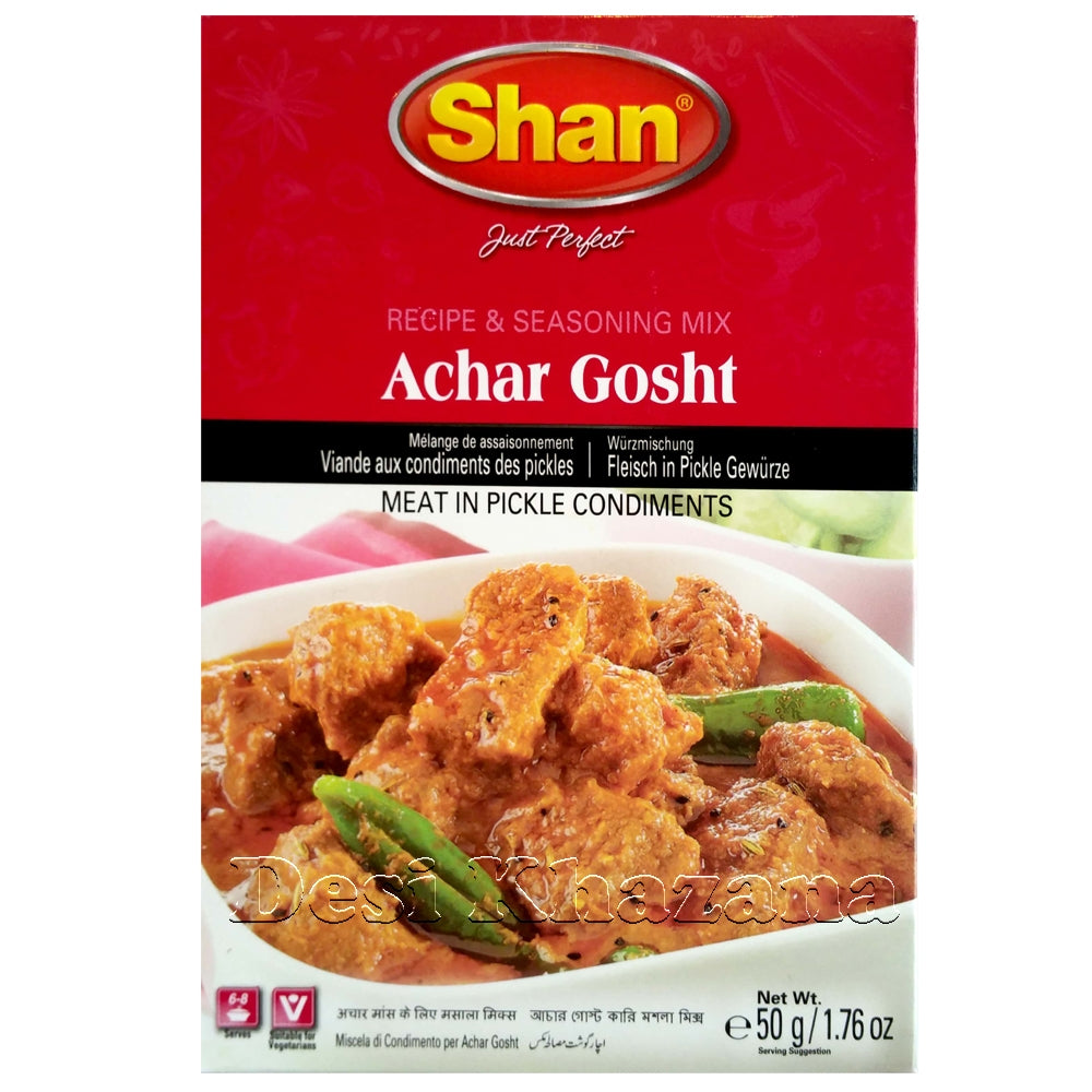 SHAN Achar Gosht Curry Spice Mix - Desi Khazana