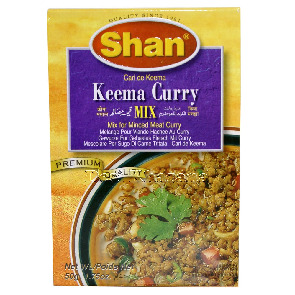 SHAN Keema Curry Mix - Desi Khazana