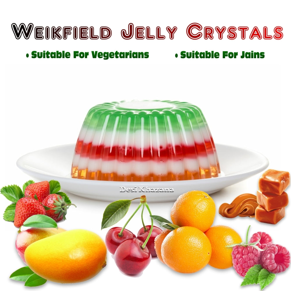 Weikfield Jelly Crystals Desi Khazana Vegetarian Jelly Desi Khazana