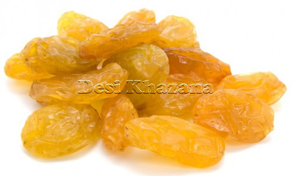 Desi Khazana Yellow Raisins - Desi Khazana