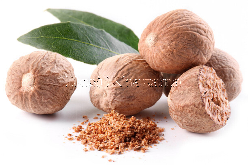 Desi Khazana Whole Nutmeg (Jaifal) - Desi Khazana