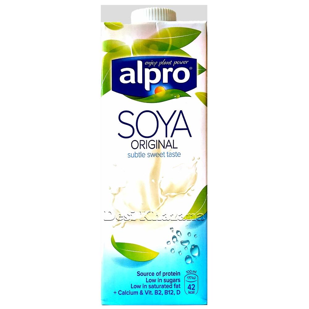 Alpro Soya Milk 1 L - Desi Khazana