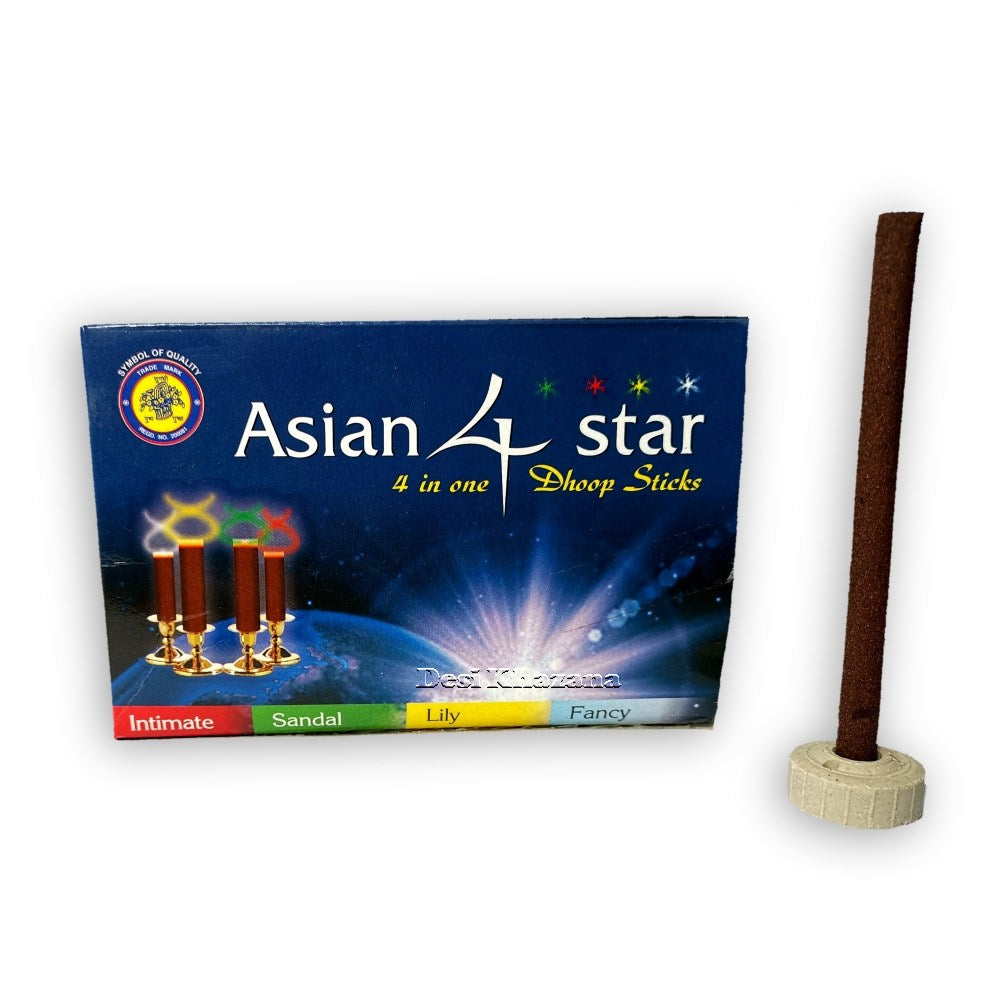 Asian 4 Star Dhoop Sticks Desi Khazana