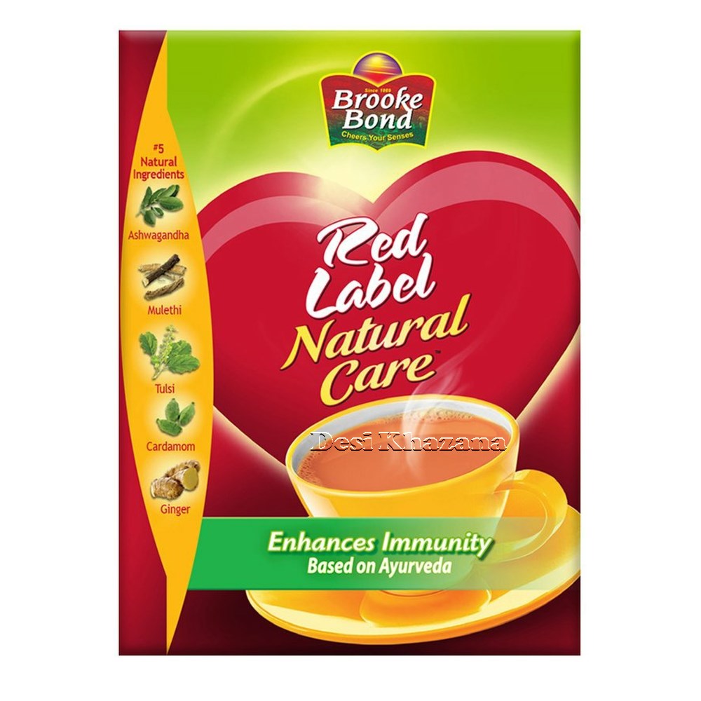 Brooke Bond Red Label Natural Care Tea 250 gm Desi Khazana