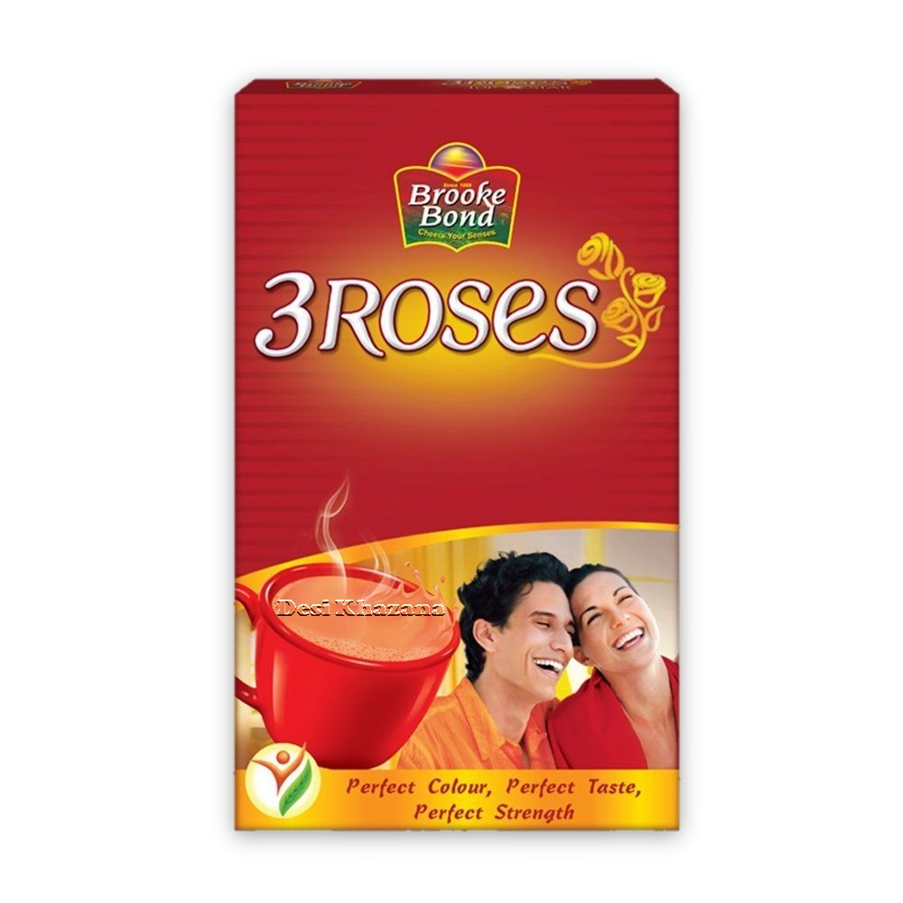 Brooke Bond 3 Roses Tea Desi Khazana