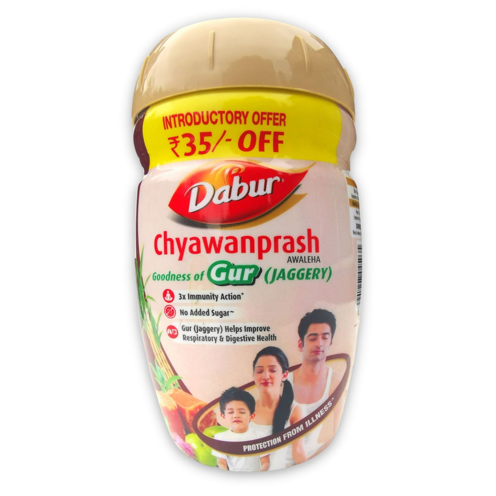 Dabur Chyawanprash With Gur (Jaggery) 900 gm Desi Khazana