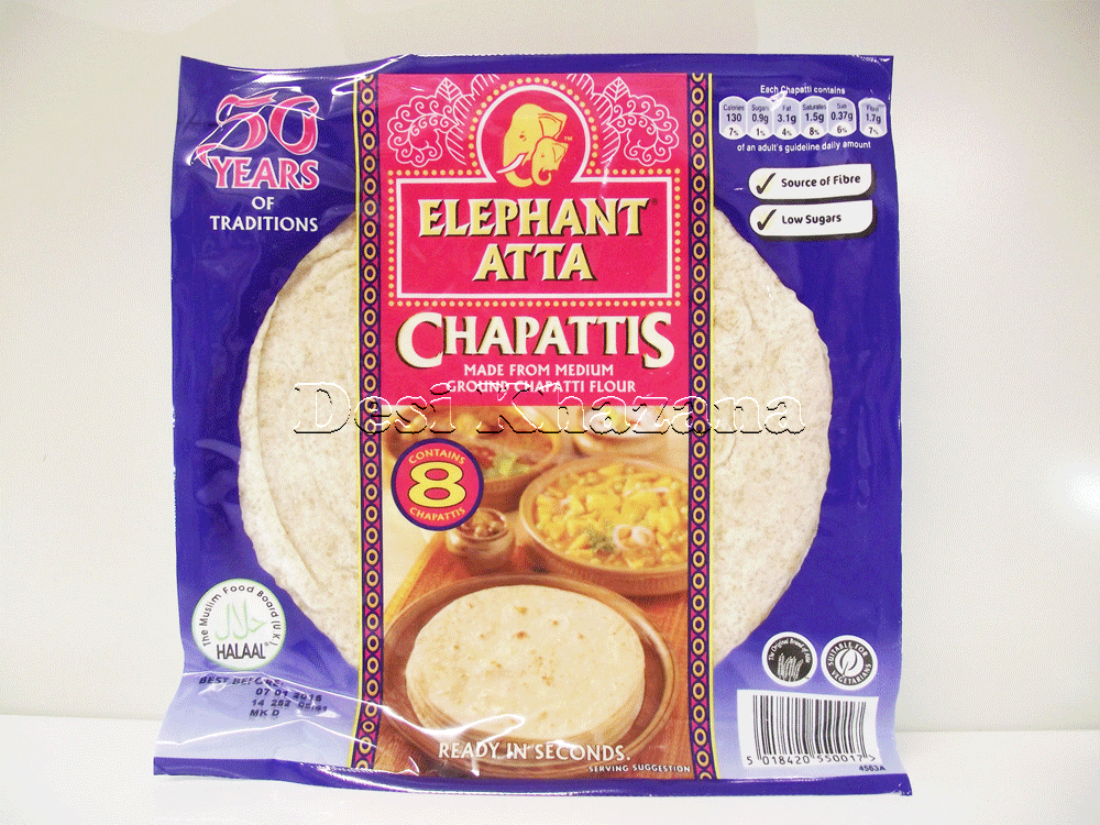 Elephant Atta Chapattis - Desi Khazana