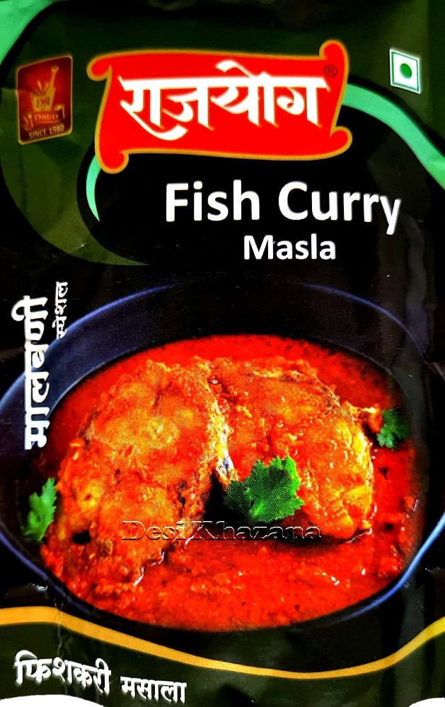 Rajyog Fish Curry Masala - Desi Khazana