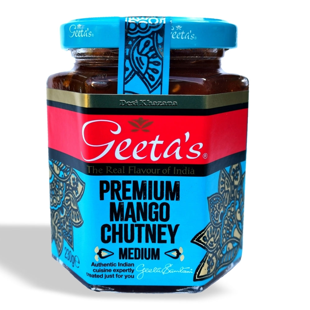 Geeta's Premium Mango Chutney  Desi Khazana