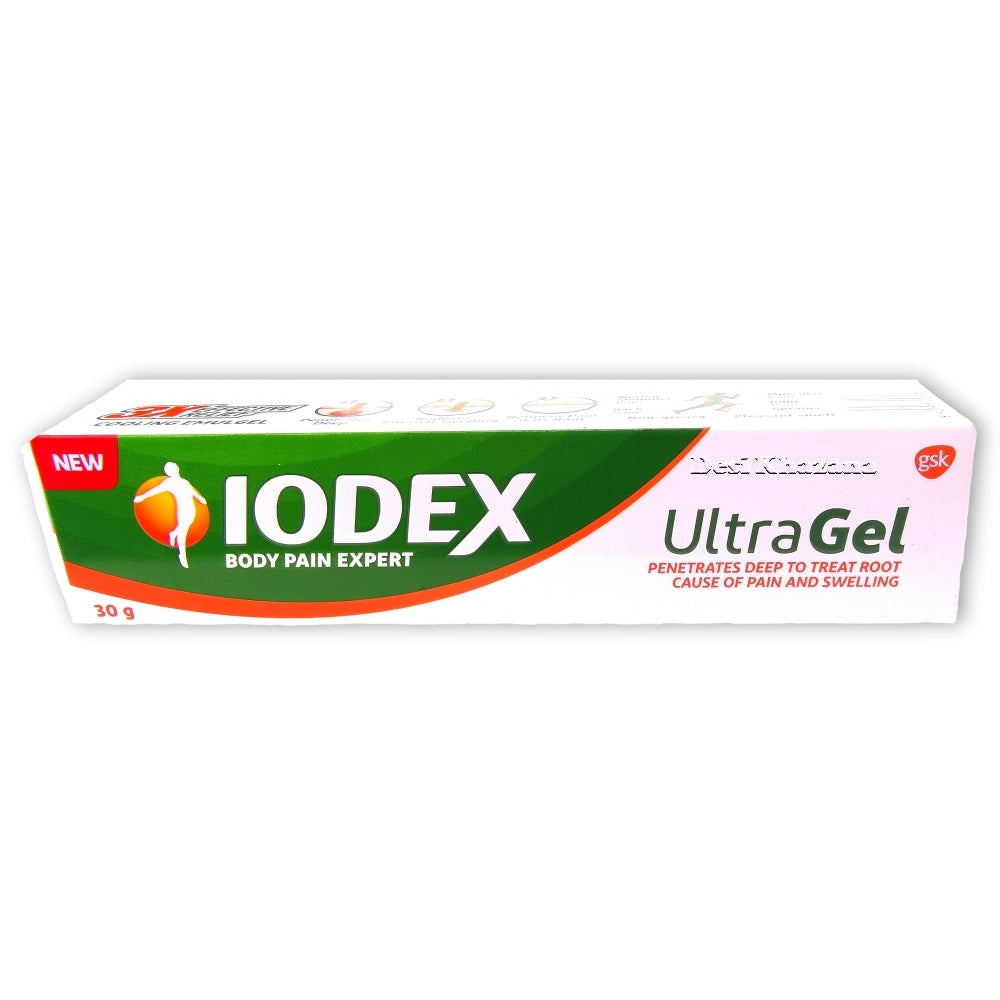Iodex Ultra Gel 30 gm Desi Khazana