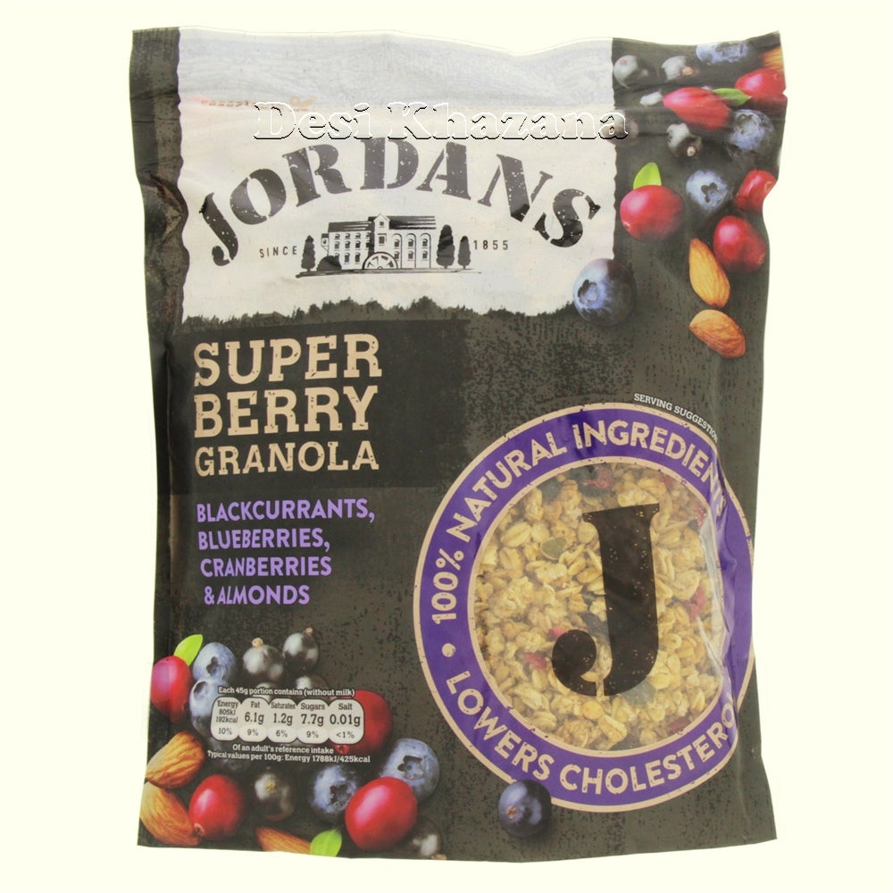 Jordans Super Berry Granola 1.5 Kg - Desi Khazana