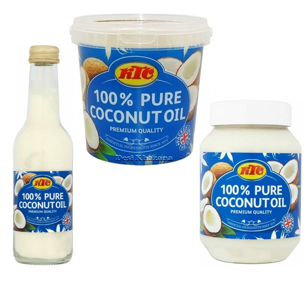 KTC 100% Pure Coconut Oil Desi Khazana