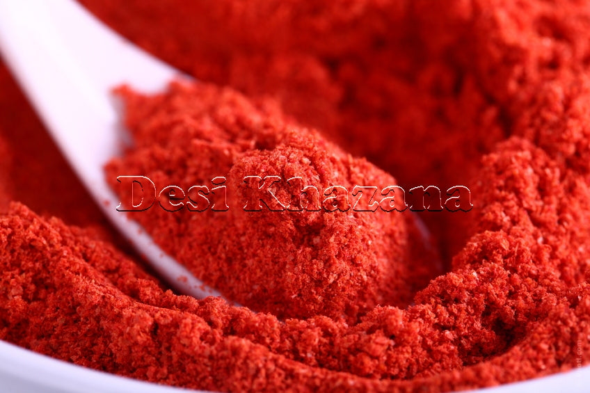 Desi Khazana Kashmiri Chilli Powder (Kashmiri Mirch Powder) - Desi Khazana