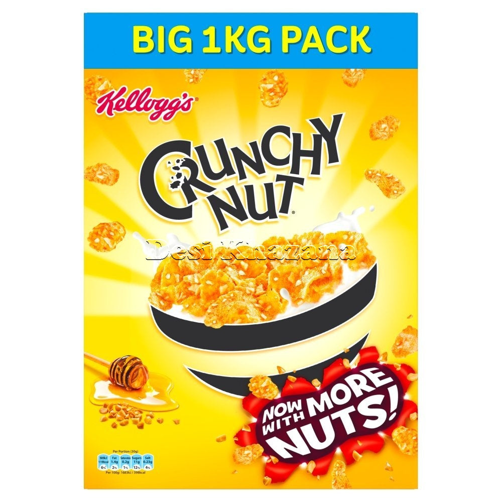 Kellogg's Crunchy Nut 1 Kg - Desi Khazana