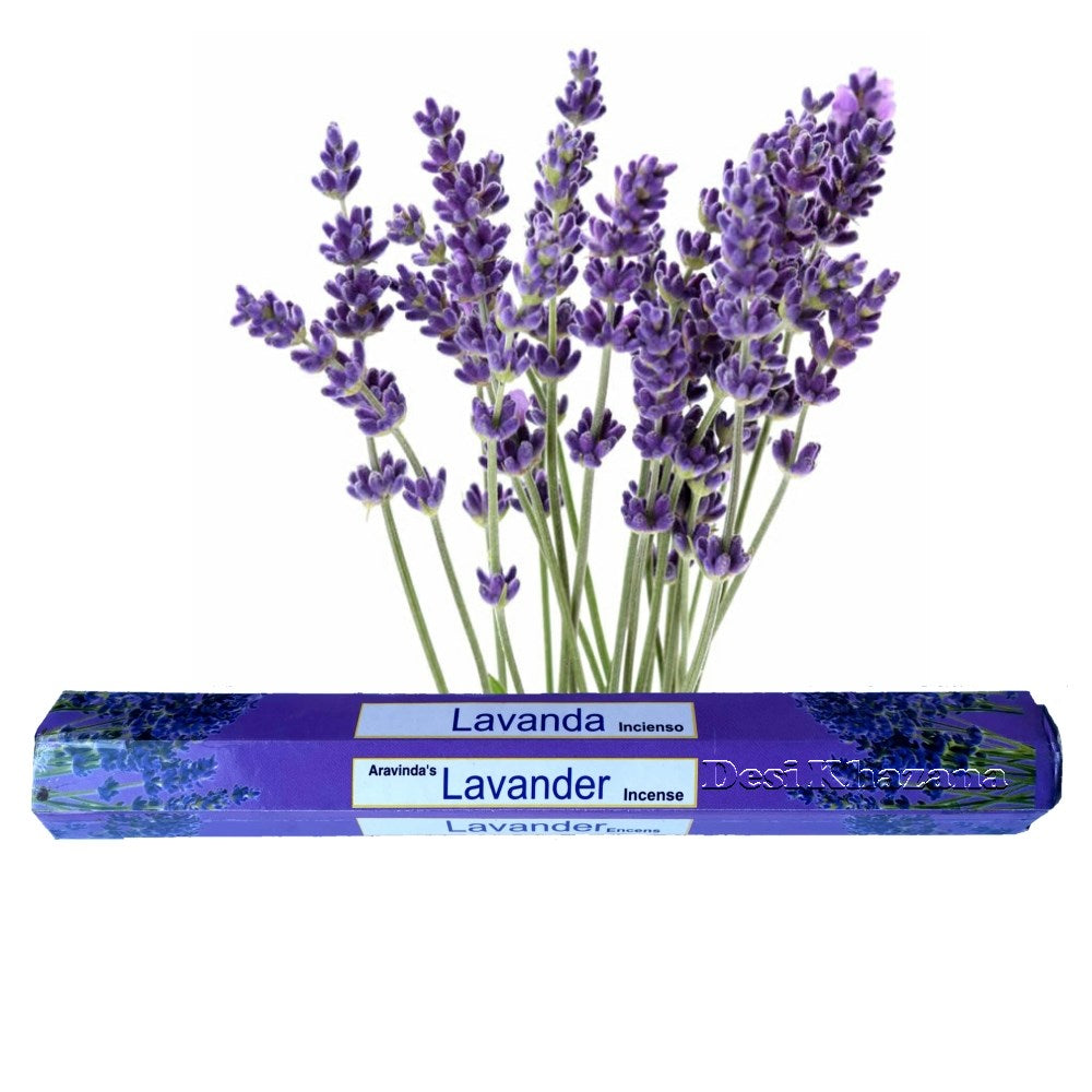 Lavender Agarbatti - Desi Khazana
