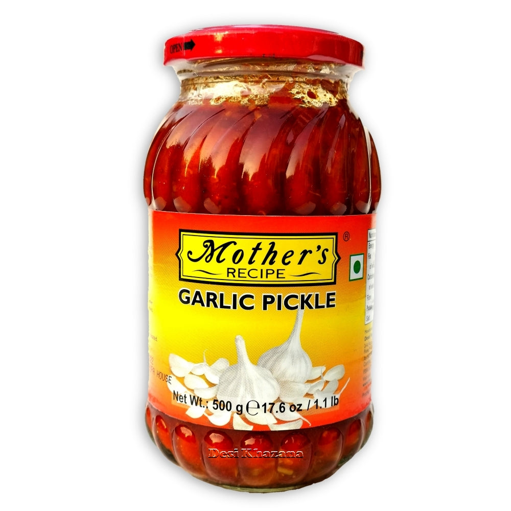 Mother's Recipe Garlic Pickle Desi Khazana