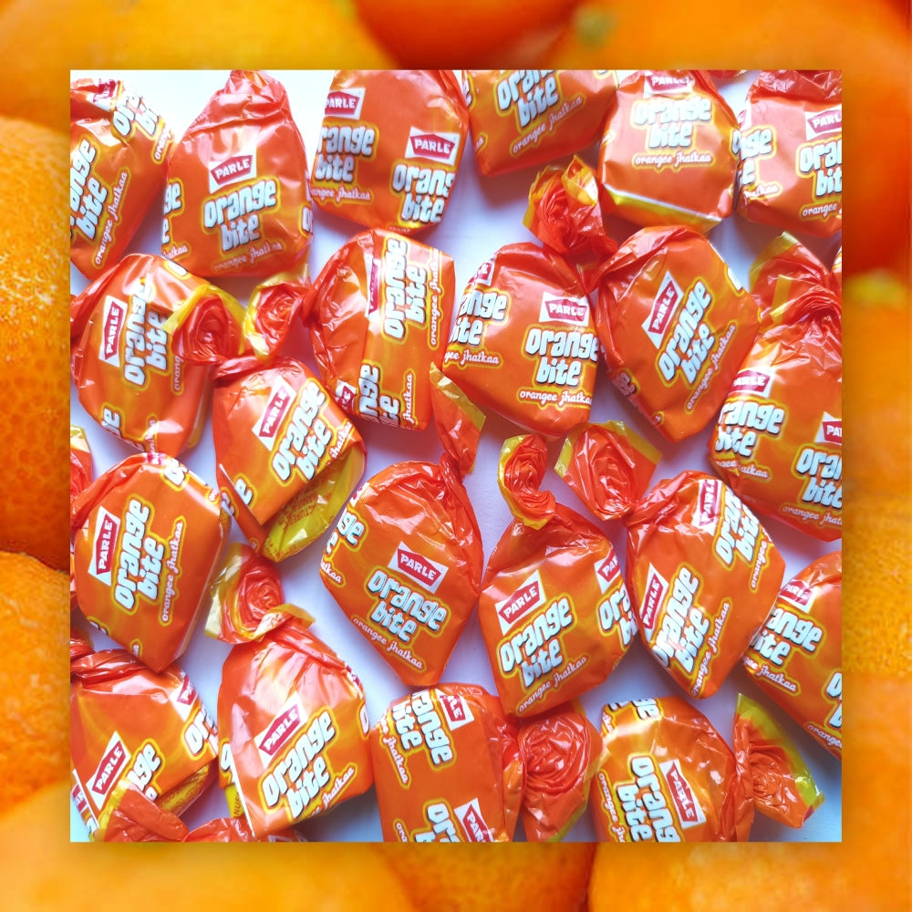 Orange Bite Candy - Desi Khazana