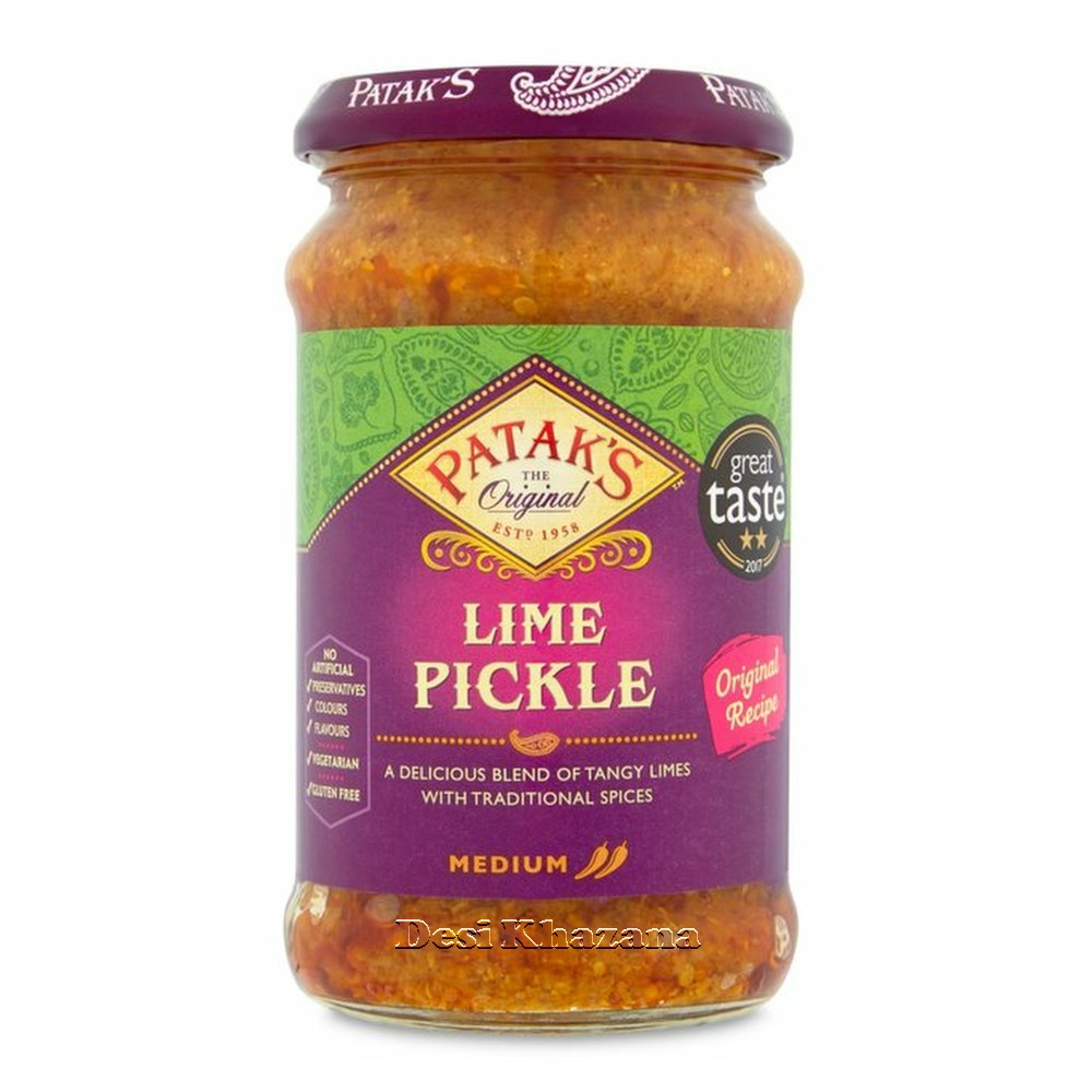 Patak's Lime Pickle - Desi Khazana