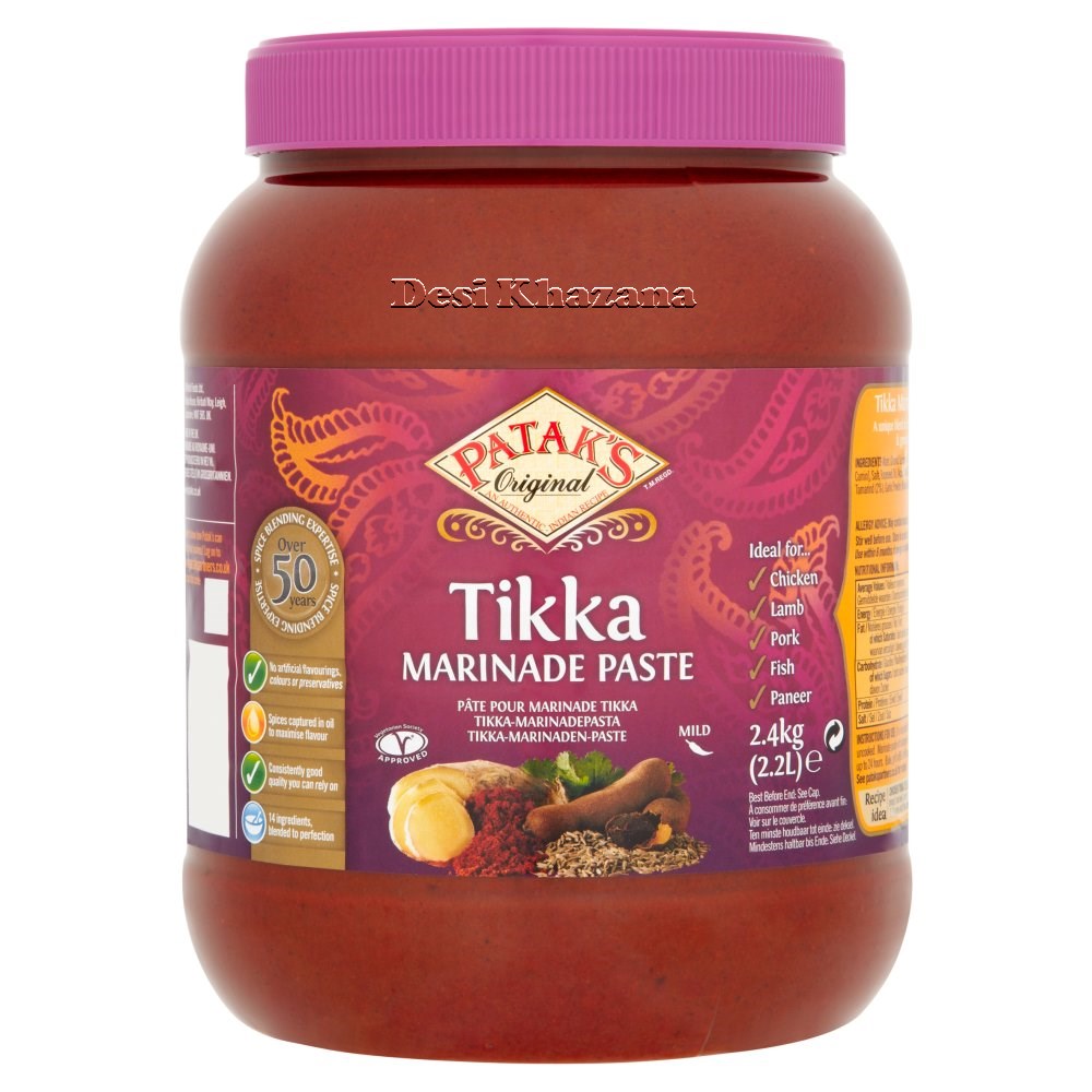 Patak's Tikka Spice Marinade 2.4 Kg Desi Khazana