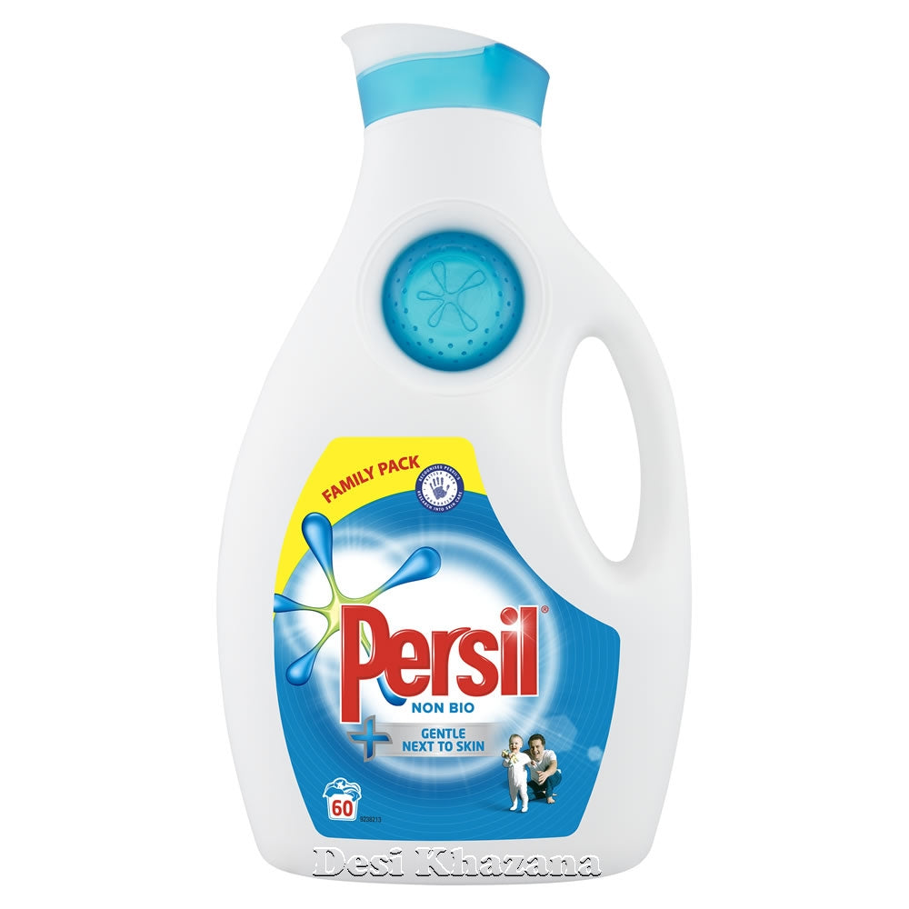 Persil Non Bio Liquid Detergent 2.1 Ltr 60 Washes - Desi Khazana