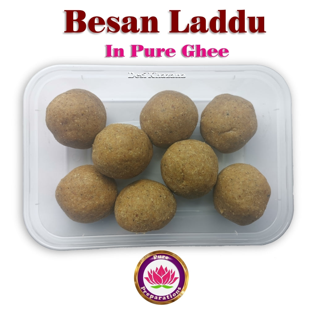 Pure Preparations Besan Laddu : Desi Khazana