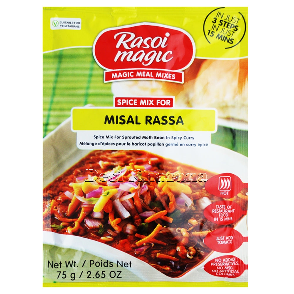 Rasoi Magic Misal Rassa Spice Mix - Desi Khazana