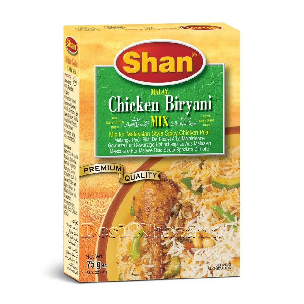 SHAN Malay Chicken Biryani Mix - Desi Khazana