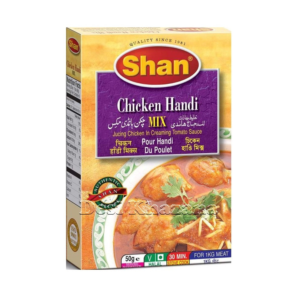 SHAN Spice Chicken Handi Mix - Desi Khazana