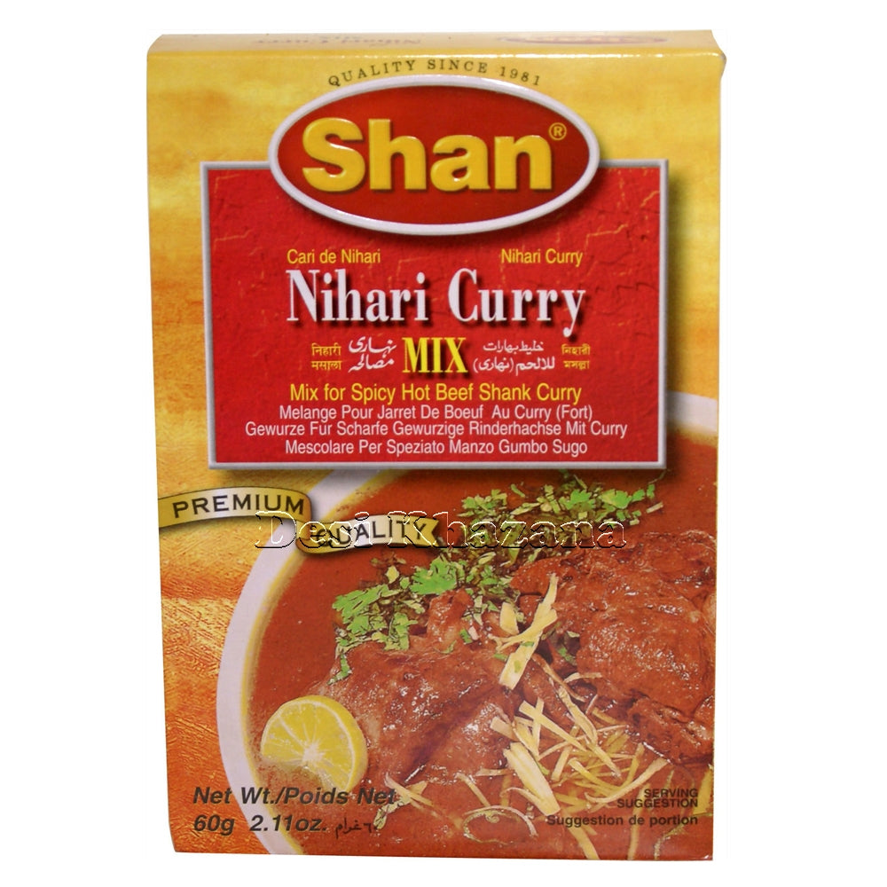 SHAN Nihari Curry Mix - Desi Khazana
