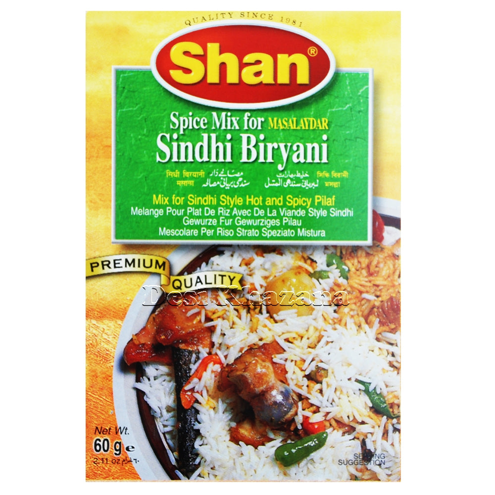 SHAN Sindhi Biryani Spice Mix - Desi Khazana