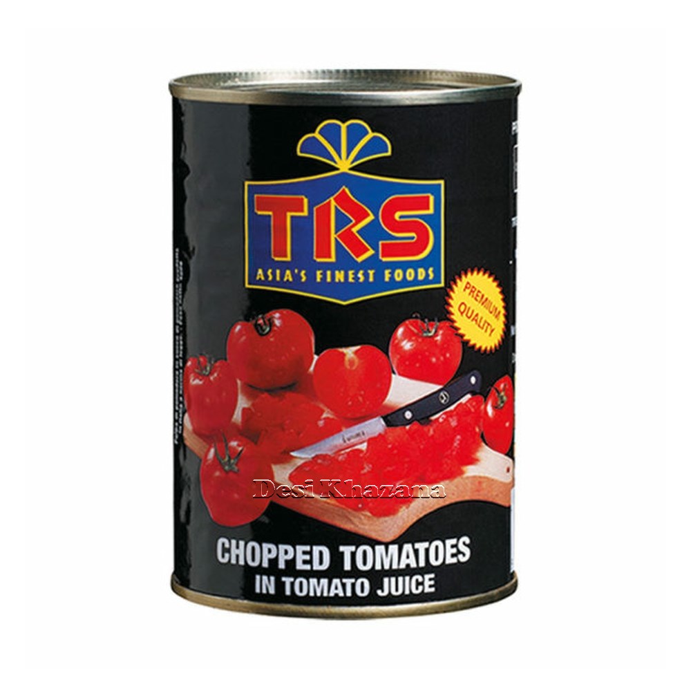 TRS Chopped Tomatoes 400 gm - Desi Khazana