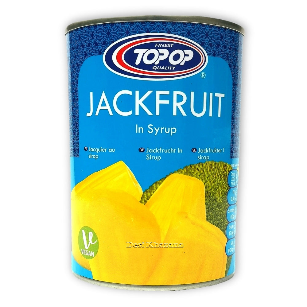 Top Op Jackfruit In Syrup Desi Khazana Indian Grocery Asian Grocery