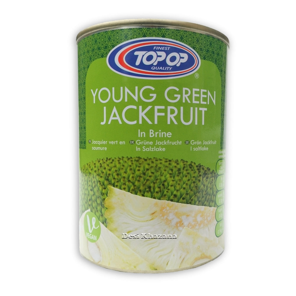 Top Op Young Green Jackfruit In Brine Desi Khazana Indian Grocery Asian Grocery
