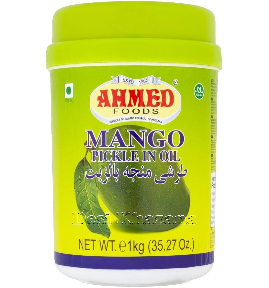 Ahmed Mango Pickle 1 Kg - Desi Khazana