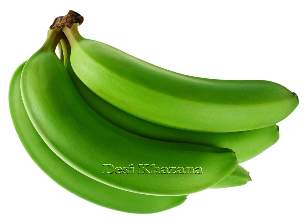 Green Banana / Raw Banana - Desi Khazana